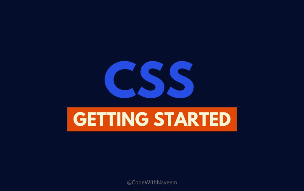 CSS Getting Started