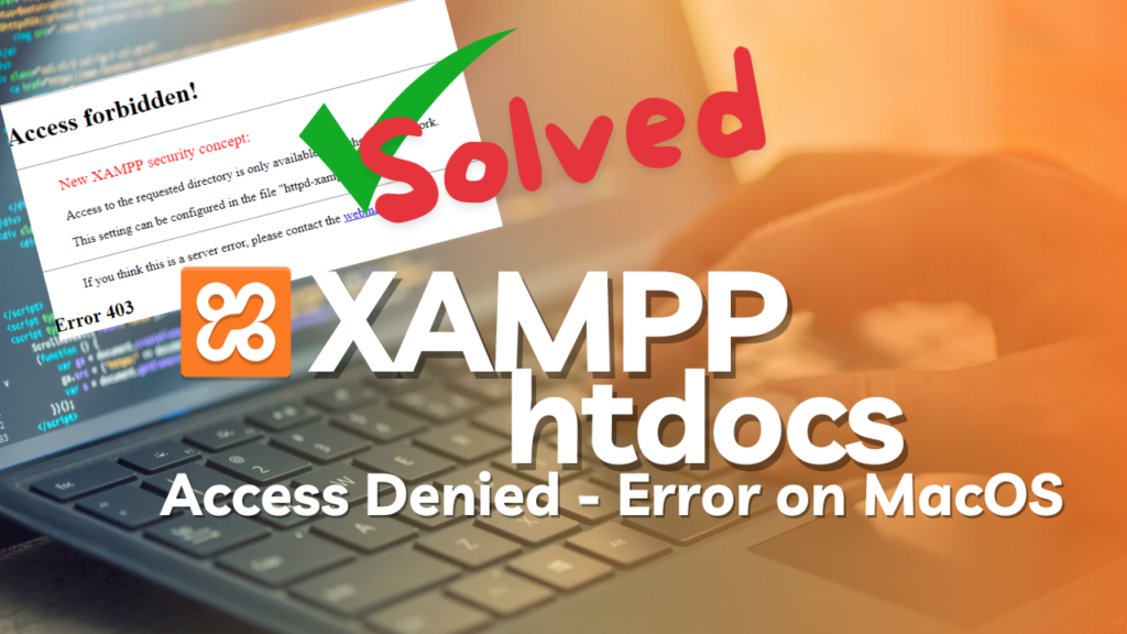 XAMP htdocs Access Issue