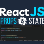 React JS props vs state