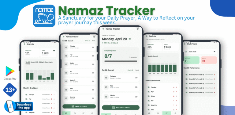 Namaz Tracker: Prayer Journal